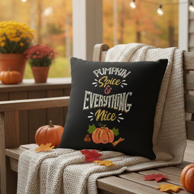 Autumn sofa pillow, autumn pillow with stuffing kissen (Von Creator hochgeladen)