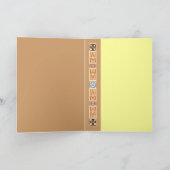 Autumn Song Erntedank Gedicht Grußkarten Feiertagskarte (Innenseite)