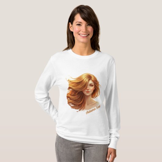 Autumn Soul | Timeless Beauty Seasonal Collection T-Shirt (Vorne ganz)
