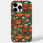 Autumn Spooky Pumpkin Pizzazz Party Case-Mate iPhone Hülle (Rückseite)