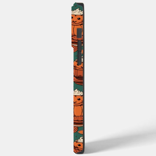 Autumn Spooky Pumpkin Pizzazz Party Case-Mate iPhone Hülle (Rückseite / Links)