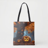 Autumn Spooky Vibes Tasche (Vorderseite)
