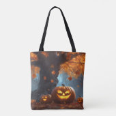 Autumn Spooky Vibes Tasche (Rückseite)