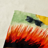 Autumn Squirrel Art Strandtuch (Beispiel)