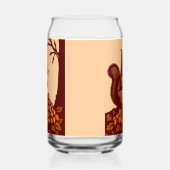 🐿️ Autumn Squirrel Can Shaped Glass Dosenglas (Links)
