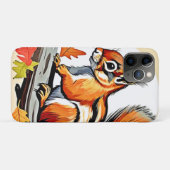 Autumn Squirrel Charm Design Case-Mate iPhone Hülle (Rückseite (Horizontal))
