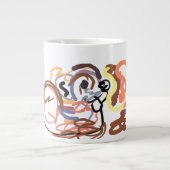 Autumn squirrel Joy Jumbo-Tasse (Vorderseite)