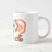 Autumn squirrel Joy Jumbo-Tasse (Rechts)