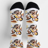autumn squirrel kind socken (Oben)
