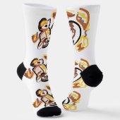 autumn squirrel kind socken (Gewinkelt)