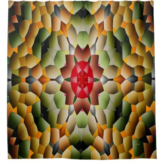 Autumn Star.... Duschvorhang (Vorderseite)