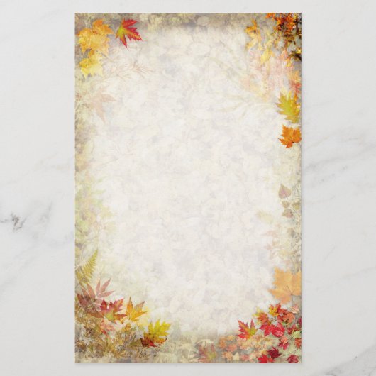 Autumn Stationery Briefpapier (Vorderseite)