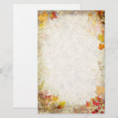 Autumn Stationery Briefpapier (Vorne/Hinten)