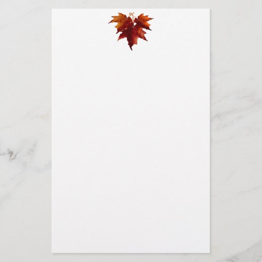 Autumn Stationery Briefpapier (Vorderseite)