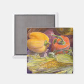 Autumn Still Life Fine Art Magnet (Vorderseite/Rückseite)