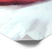 Autumn Still Life with Fruits and Onions: wall Art Poster (Ecke)