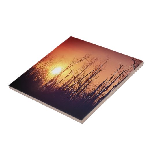 Autumn Sun Fliese (Seite)