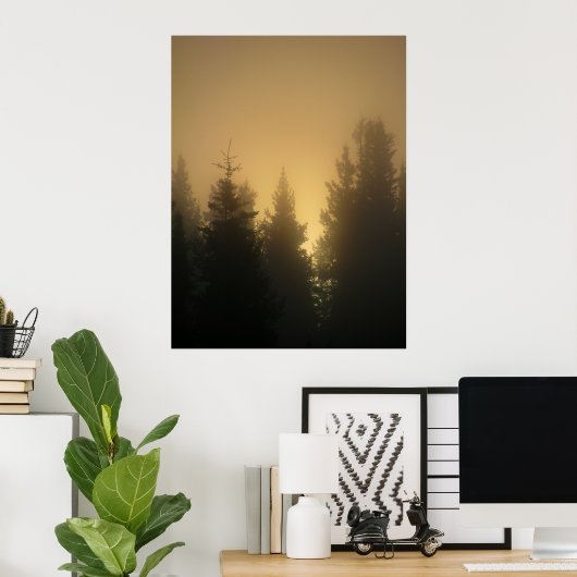 Autumn Sunrise Poster (Heimbüro)