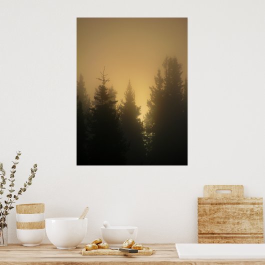 Autumn Sunrise Poster (Küche)