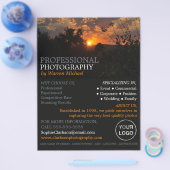 Autumn Sunset, Fotografy, Fotograf mieten Flyer (Einzeln)