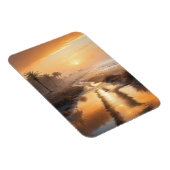 Autumn Sunset in Nature Magnet (Rechte Seite)