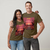 Autumn Sunset Pumpkins T - Shirt (Unisex)