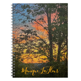 "Autumn Sunset" SpiralNotebook Notizblock