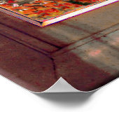 AUTUMN-Szene für tragbare Fenster Poster (Ecke)