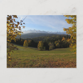 Autumn Tatras Poster Postkarte