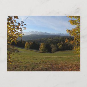 Autumn Tatras Poster Postkarte