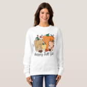 AUTUMN THEMA glücklich F'ALL Y'ALL PUMPKIN Sweatshirt (Vorne ganz)