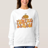 AUTUMN THEMA PUMPKIN SAISON SWEATSHIRT (Vorderseite)