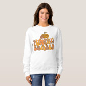 AUTUMN THEMA PUMPKIN SAISON SWEATSHIRT (Vorne ganz)
