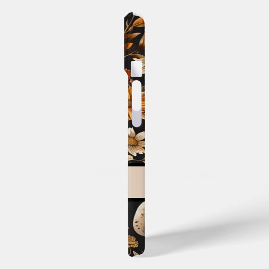 Autumn Theme Pumpkins Case-Mate iPhone Hülle (Rückseite / Links)