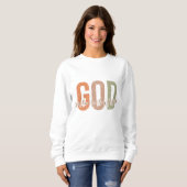 AUTUMN THEMED GOTT IST IN IHR WIRD SIE NICHT FALLE SWEATSHIRT (Vorne ganz)