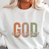 AUTUMN THEMED GOTT IST IN IHR WIRD SIE NICHT FALLE SWEATSHIRT