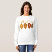 AUTUMN THEMED HELLO HERBSTLAUB SWEATSHIRT (Vorne ganz)