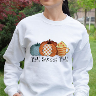 AUTUMN THEMED RETRO FALL SWEED FALL SWEATSHIRT