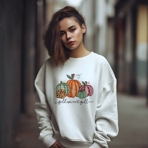 AUTUMN THEMEMA FALL SWEET FALL PUMPKIN SWEATSHIRT