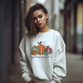 AUTUMN THEMEMA FALL SWEET FALL PUMPKIN SWEATSHIRT