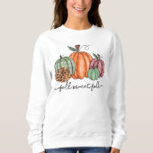 AUTUMN THEMEMA FALL SWEET FALL PUMPKIN SWEATSHIRT (Vorderseite)