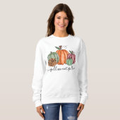 AUTUMN THEMEMA FALL SWEET FALL PUMPKIN SWEATSHIRT (Vorne ganz)