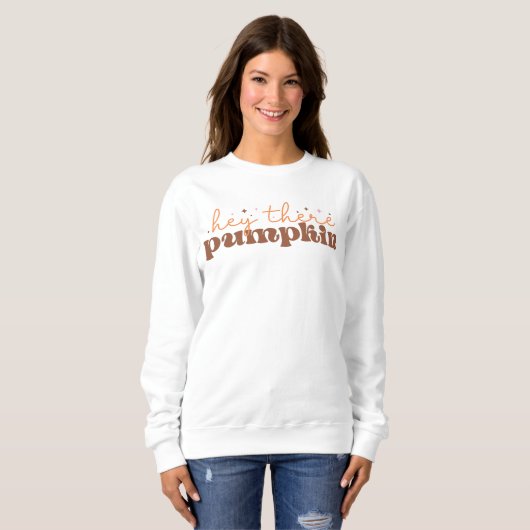 AUTUMN THEMIERTE SIE HIER PUMPKIN SWEATSHIRT (Vorne ganz)