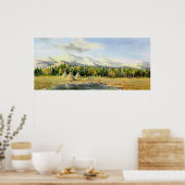 AUTUMN TIPIS VON SHARON SHARPE POSTER (Küche)