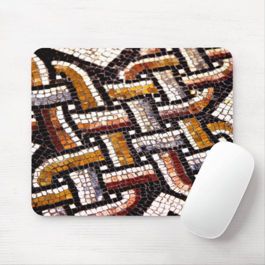 Autumn Toned Roman Mosaic Mousepad (Mit Mouse)