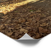 Autumn Train Poster (Ecke)