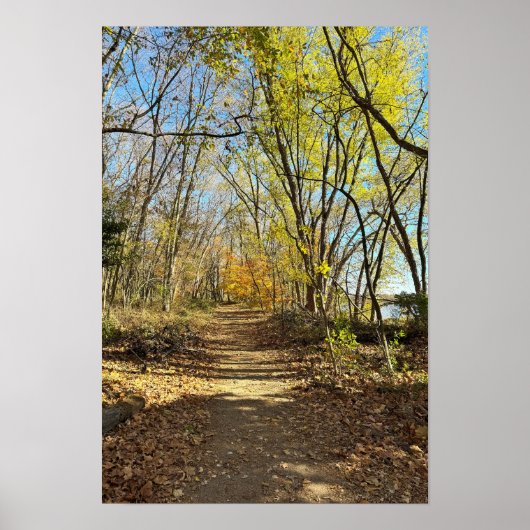 Autumn Train Poster (Vorne)