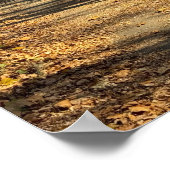 Autumn Train Poster (Ecke)