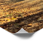 Autumn Train Poster (Ecke)
