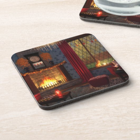 Autumn Tranquility Cork Untersetzer (Linke Seite)